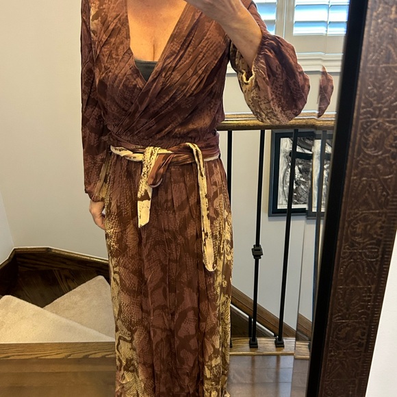 Full Length Rayon Dress - Picture 2 of 9